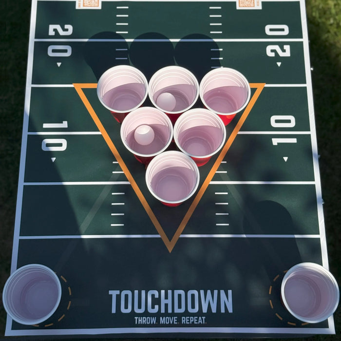 Footballpong – Das perfekte Trinkspiel für Football-Fans & Beerpong-Legenden
