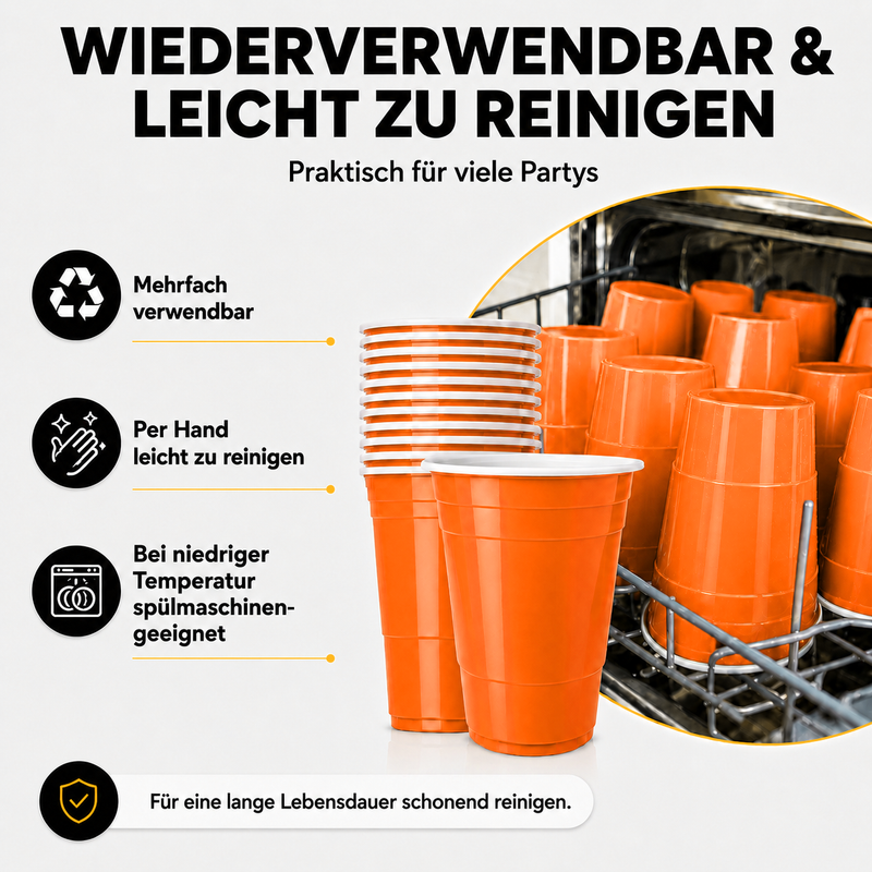 Beer Pong Becher N+F (50x)