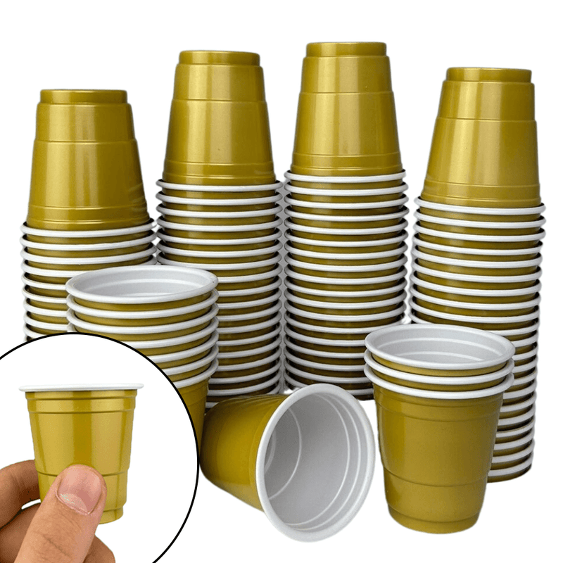 Shot Cups Gold (50x)