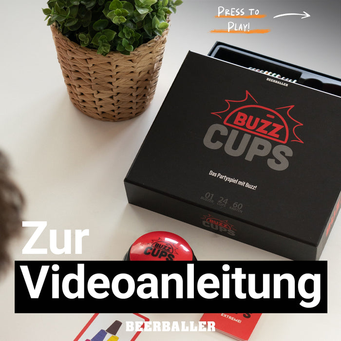 Trinkspiel 'Buzz Cups'