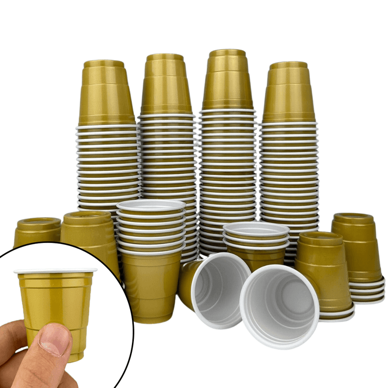 Shot Cups Gold (50x)