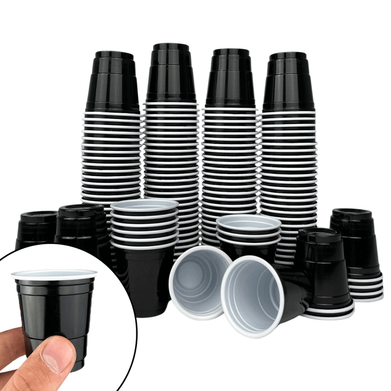 Shot Cups Schwarz (50x)
