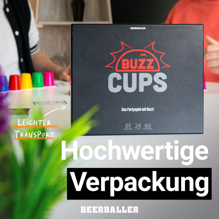 Trinkspiel 'Buzz Cups'