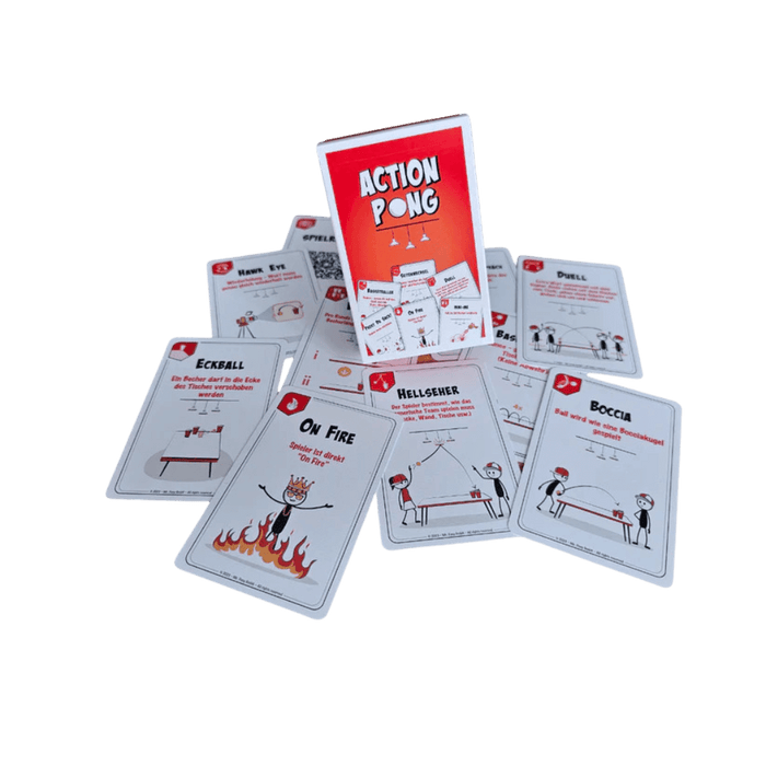 Trinkspiel 'Action Pong'