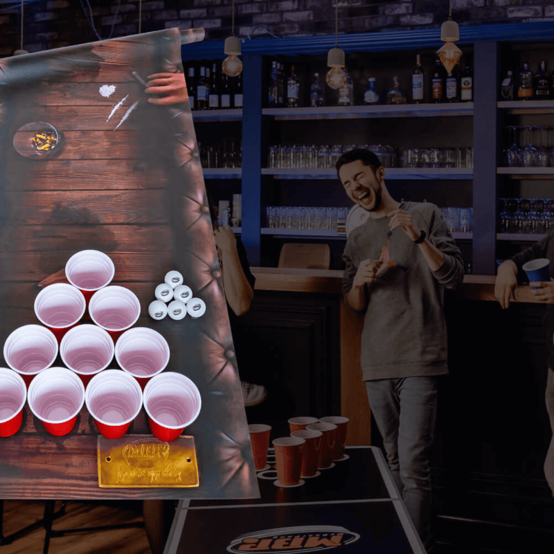 Beer Pong Matte 'Dirty Pub'