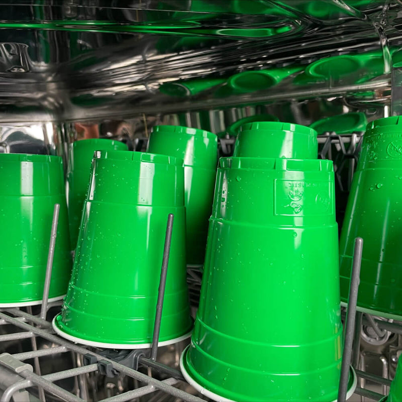 Beer Pong Becher Grün (50x)