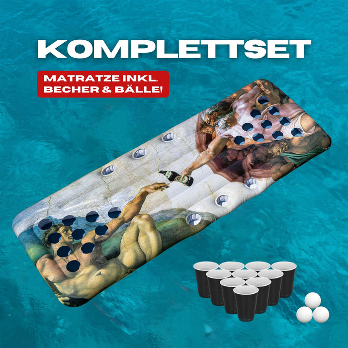 XXL Beer Pong Pool Luftmatratze 'Schaffung'