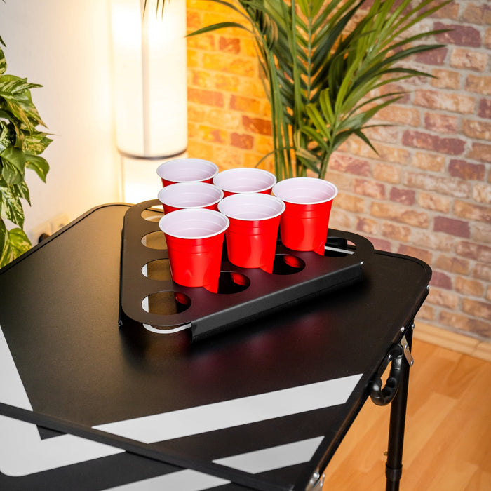 Beer Pong Metall Racks