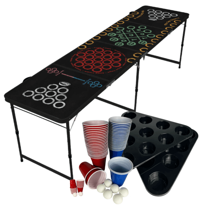 Bierpong-Tisch "Multigame" Set