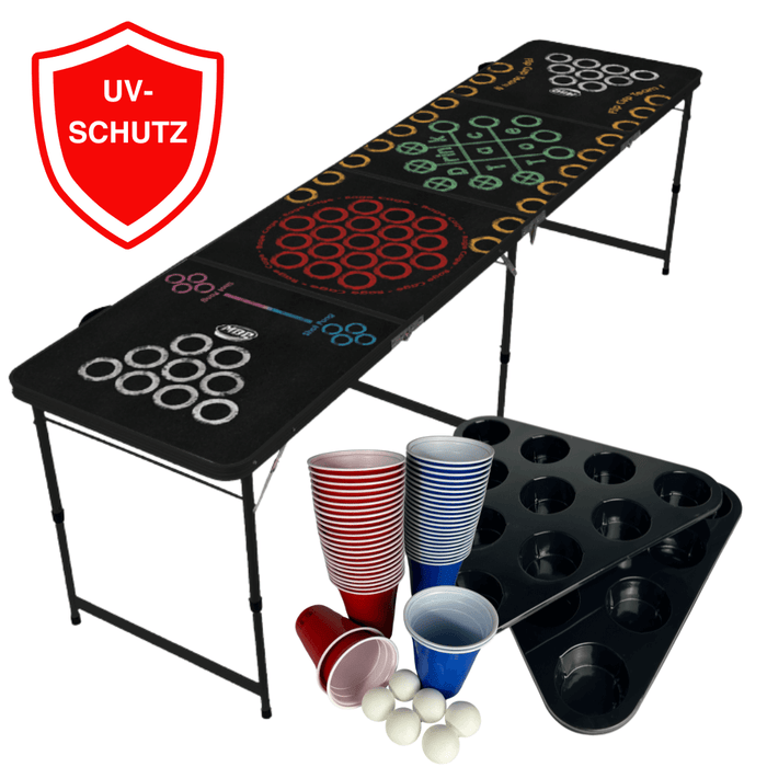 Bierpong-Tisch "Multigame" Set