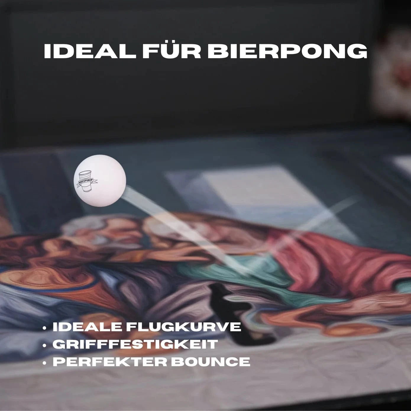 RedCupShop Beer Pong Bälle Vorteile