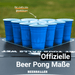 Beer Pong Becher Blau (800x + 96 Bälle) - BeerBaller