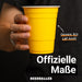 Beer Pong Becher Gelb (800x + 96 Bälle) - BeerBaller