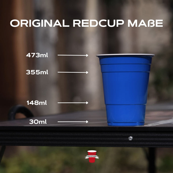 Beer Pong Becher Set Blau - Cups - RedCupShop