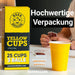 Beer Pong Becher Set Gelb - BeerBaller