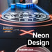 Beer Pong Tisch 'LED NEON' mit Löchern - BeerBaller