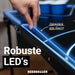 Beer Pong Tisch 'LED NEON' mit Löchern - BeerBaller