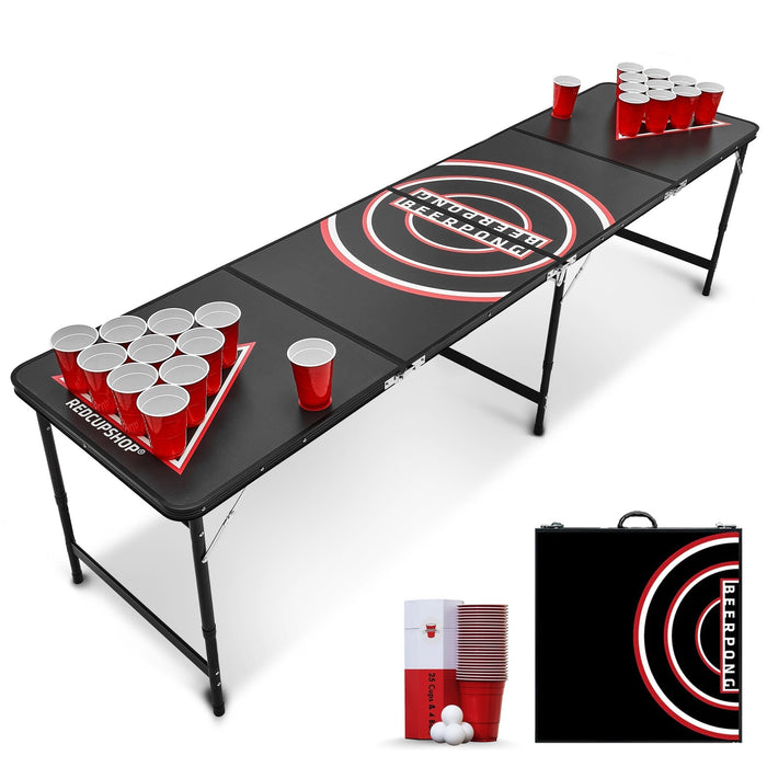 Beer Pong Table Set "RedCupShop" incl. cups &amp; balls