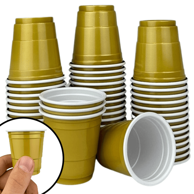 Shot Cups Gold (50x)