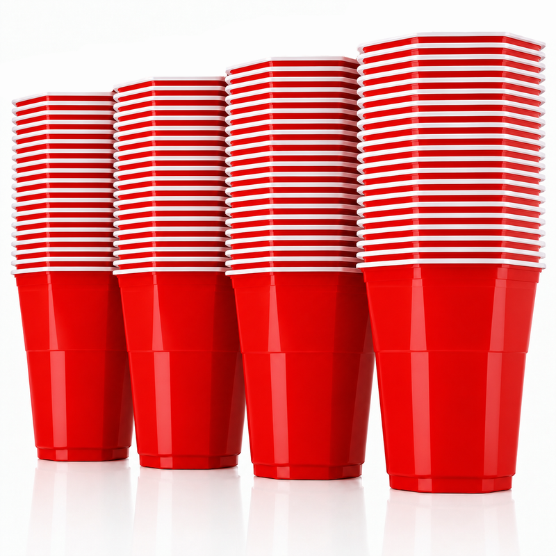 Partybecher 473 ml – 50er Set aus BPA-freiem Kunststoff