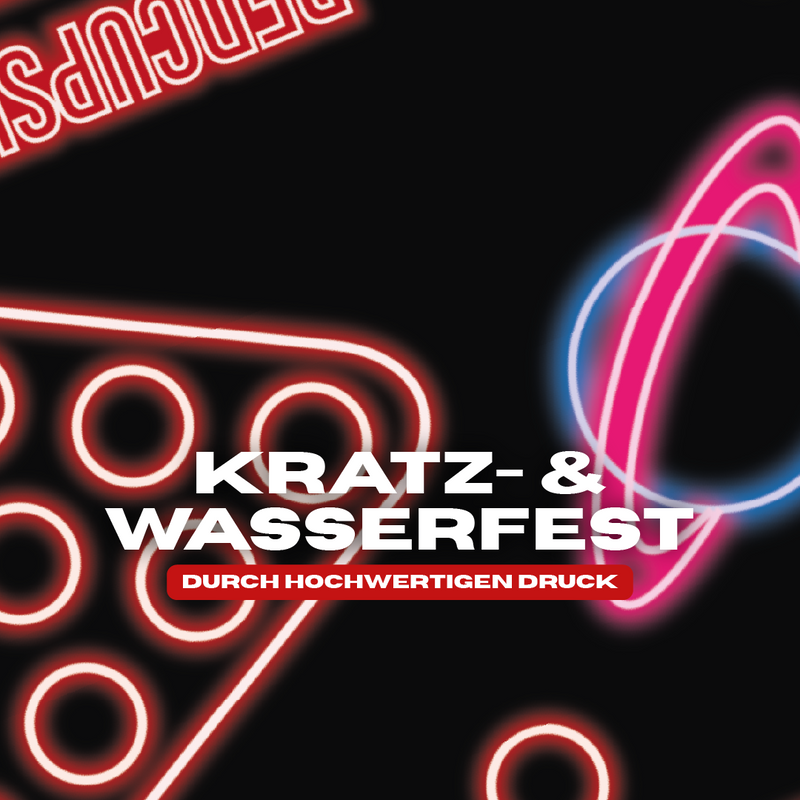 Beer Pong Tisch Set "LED" inkl. 50 Becher & 6 Bälle