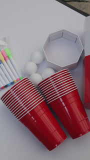 RedCupShop Beer Pong Tisch "Zum Selbst Gestalten"