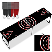 RedCupShop Beer Pong Tisch Set "RedCupShop" inkl. 50 Becher & 8 Bälle
