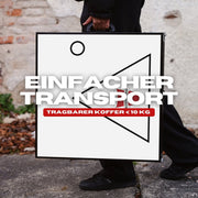 RedCupShop Beer Pong Tisch Set "Zum Selbst Gestalten" inkl. 50 Becher & 8 Bälle