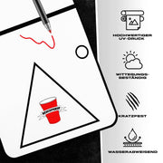 RedCupShop Beer Pong Tisch "Zum Selbst Gestalten"