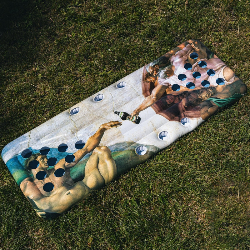 RedCupShop XXL Beer Pong Pool Luftmatratze 'Schaffung'