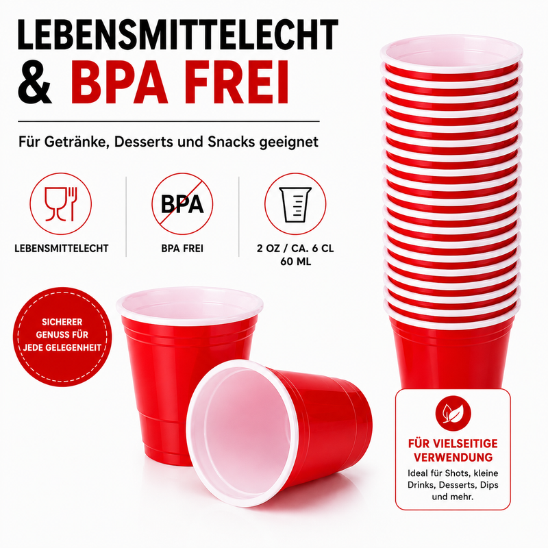 Shot Becher (50x)