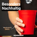 Unbreakable Cups Rot/Schwarz - BeerBaller