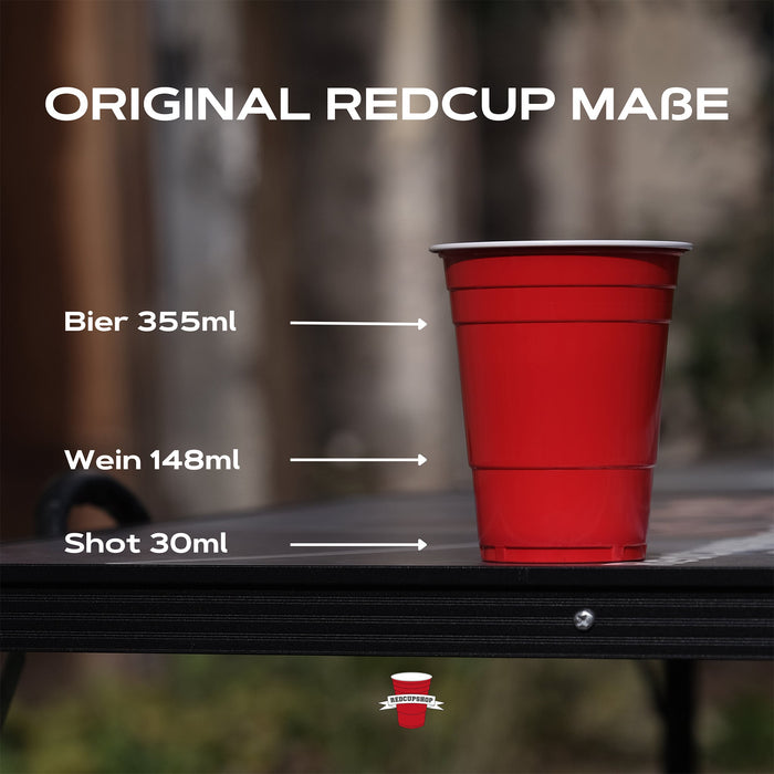 Beer Pong Becher Rot (50x) - Cups - RedCupShop