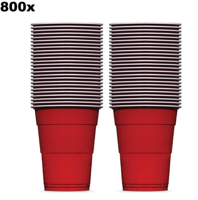 Beer Pong Becher Rot (800x) - Cups - RedCupShop