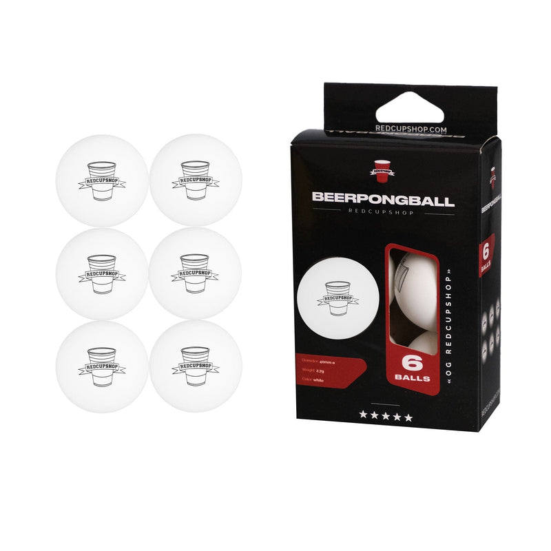 RedCupShop Beer Pong Bälle (6x)