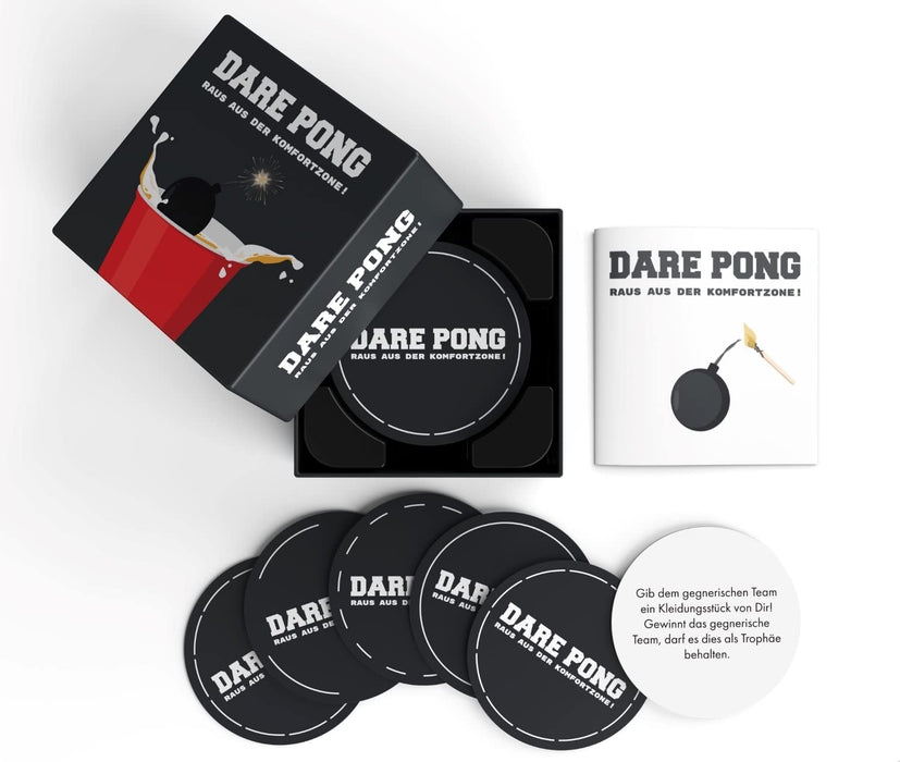 Trinkspiel "Dare Pong" - Trinkspiel - RedCupShop
