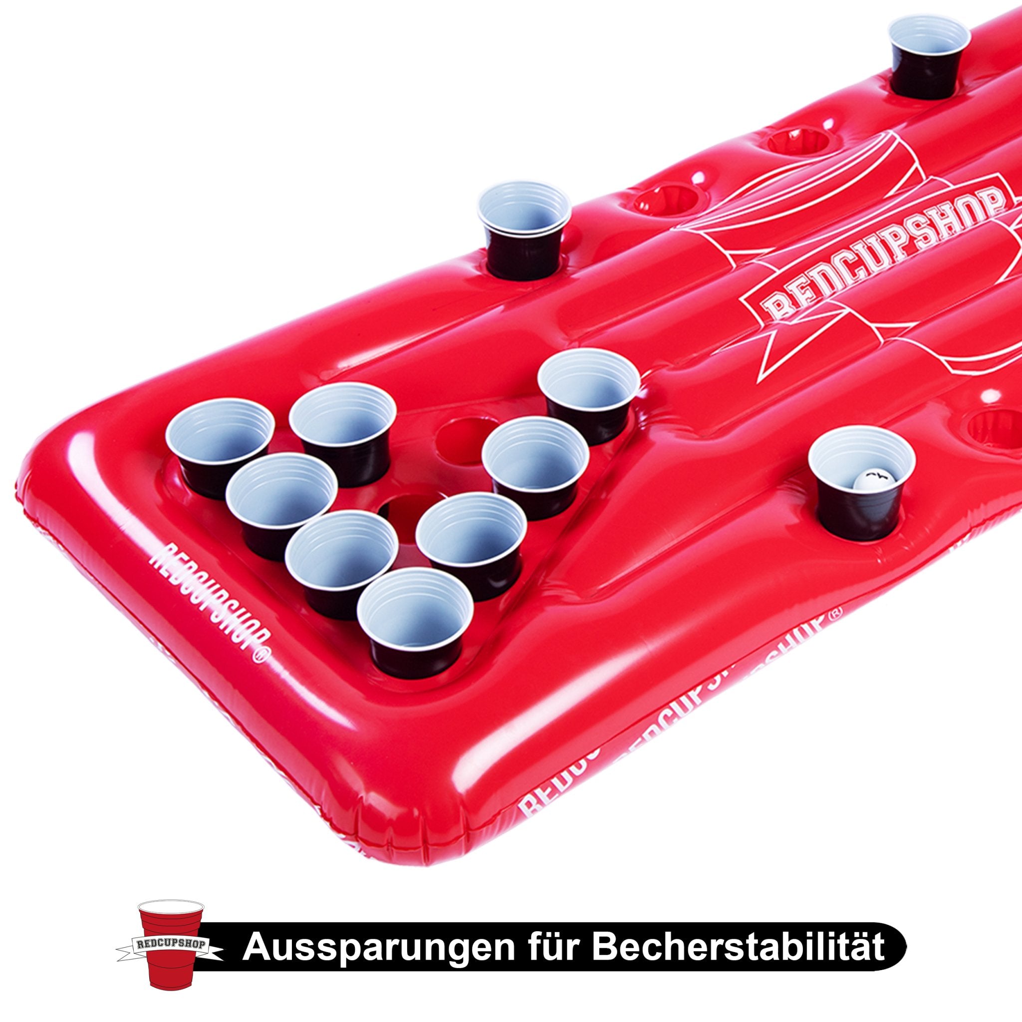 Set materasso gonfiabile per piscina Beer pong — RedCupShop